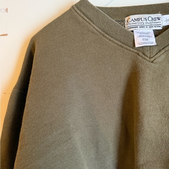 Mancy & Clark Olive Women's Sweatshirt - Picture 4 of 6